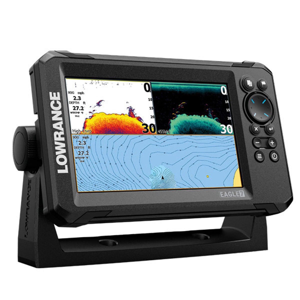 Lowrance Eagle 7 83/200 HDI Fish Finder