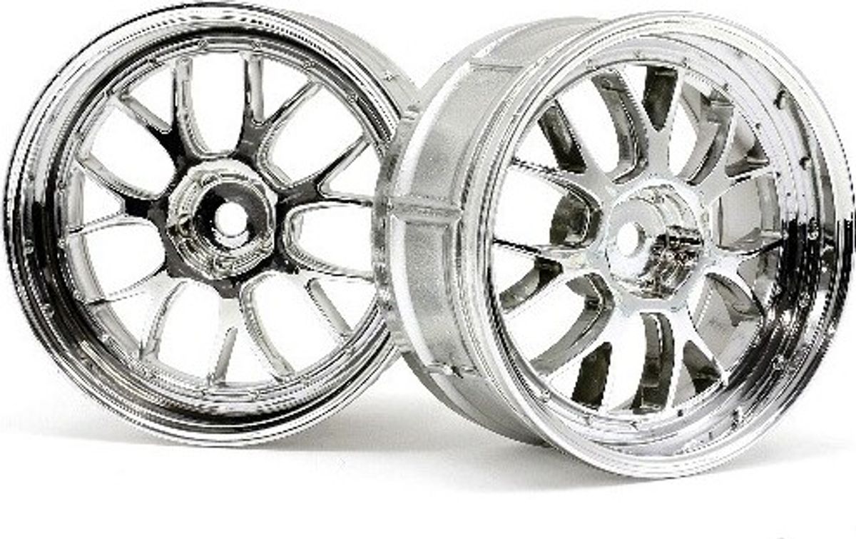 Lp29 Lm-r Wheel Chrome (2pcs) - Hp33459 - Hpi Racing