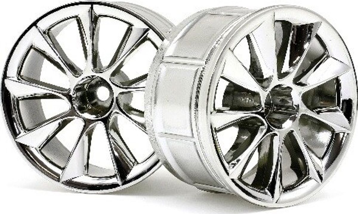 Lp32 Wheel Atg Rs8 Chrome (2pcs) - Hp33463 - Hpi Racing