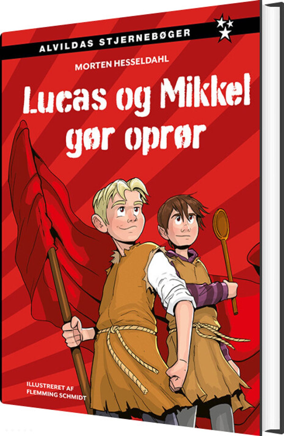 Lucas Og Mikkel Gør Oprør - Morten Hesseldahl - Bog