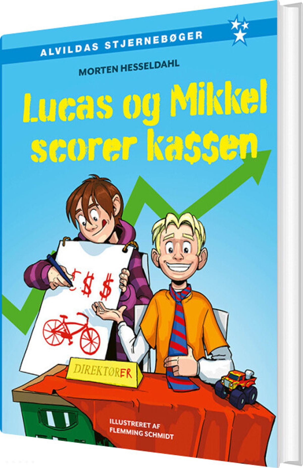 Lucas Og Mikkel Scorer Kassen - Morten Hesseldahl - Bog