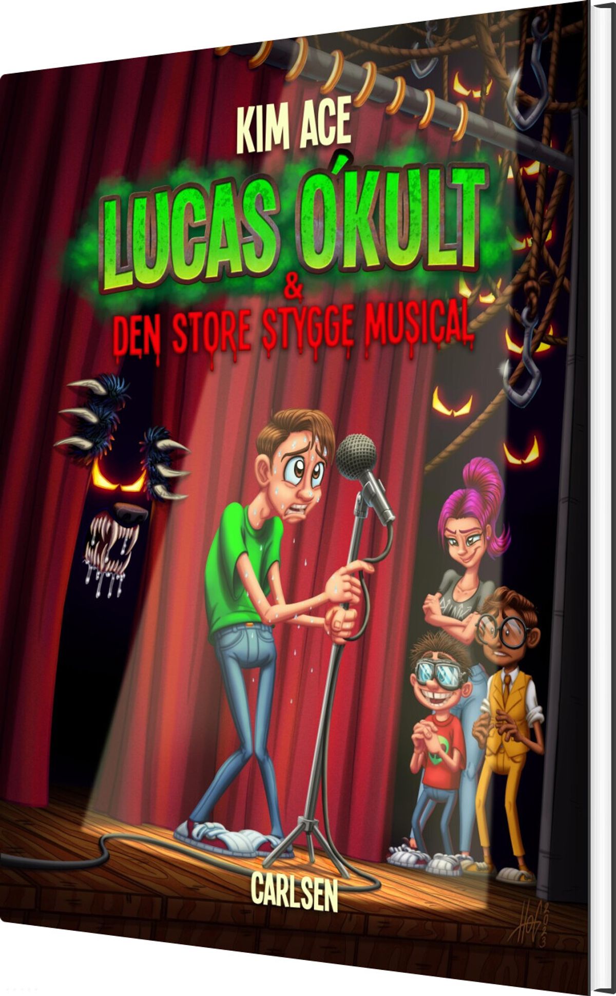 Lucas O'kult Og Den Store Stygge Musical - Kim Ace - Bog