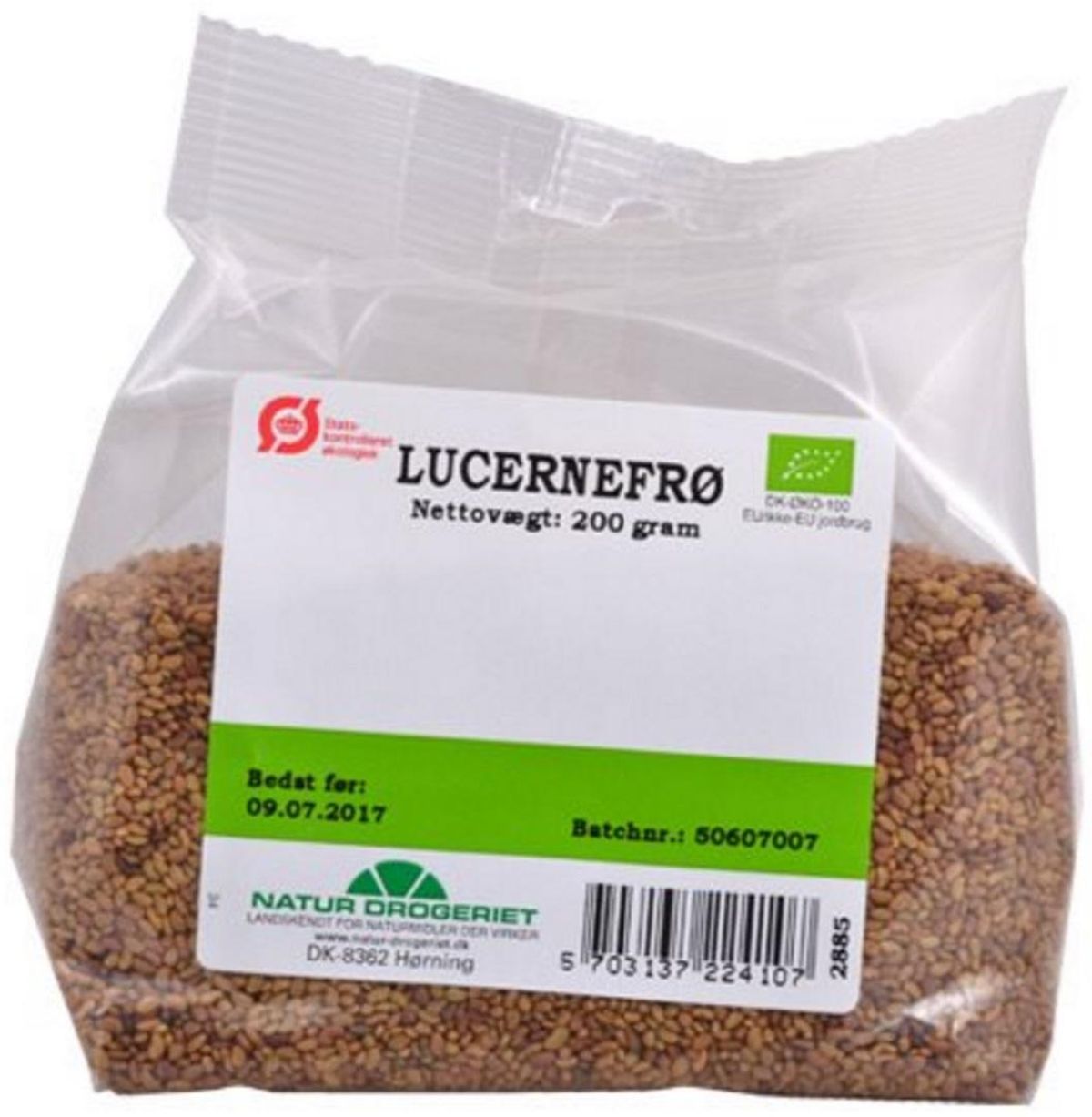 Lucernefrø Ø, 200g.