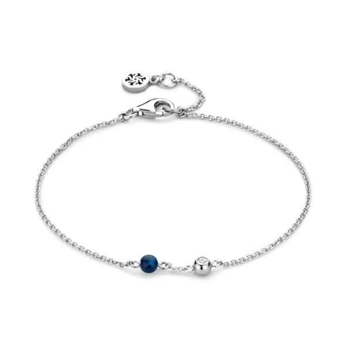 Lucky Bracelet Blue Sterling Sølv Armbånd fra Spirit Icons