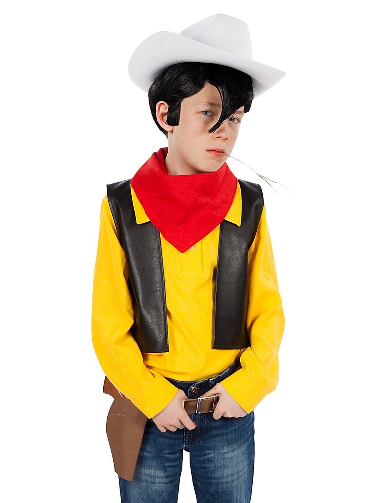 Lucky Luke Cowboy Børnekostume / Udklædningstøj(Str. 110-116/110-116)