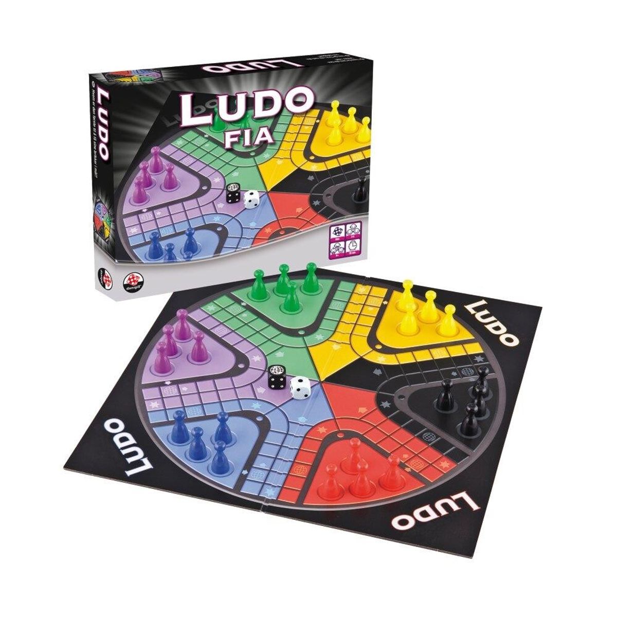 Ludo - 2 - 6 mands spil fra 6 år