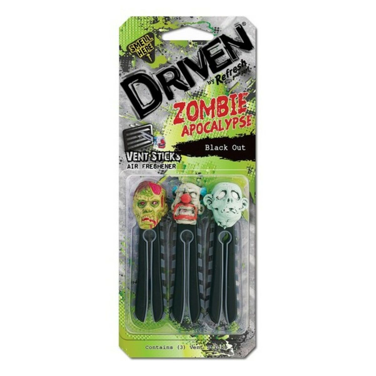 Luftfrisker til Bilen California Scents Driven Sticks Zombie