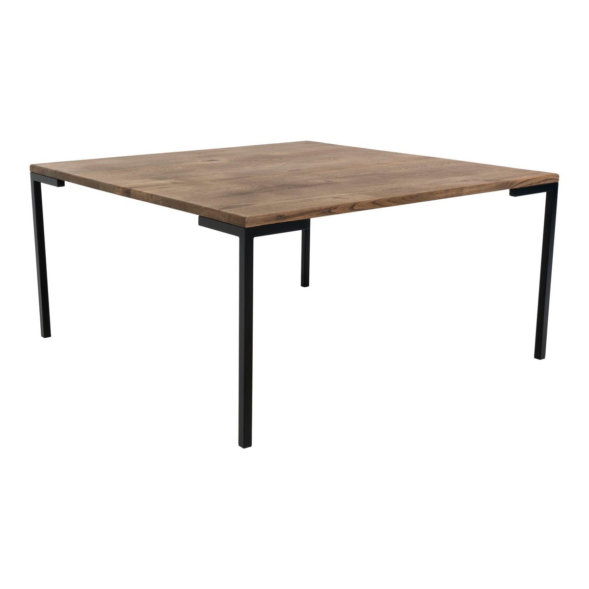 Lugano Sofabord - Sofabord, Smoked Olieret Eg 90X90X45 Cm