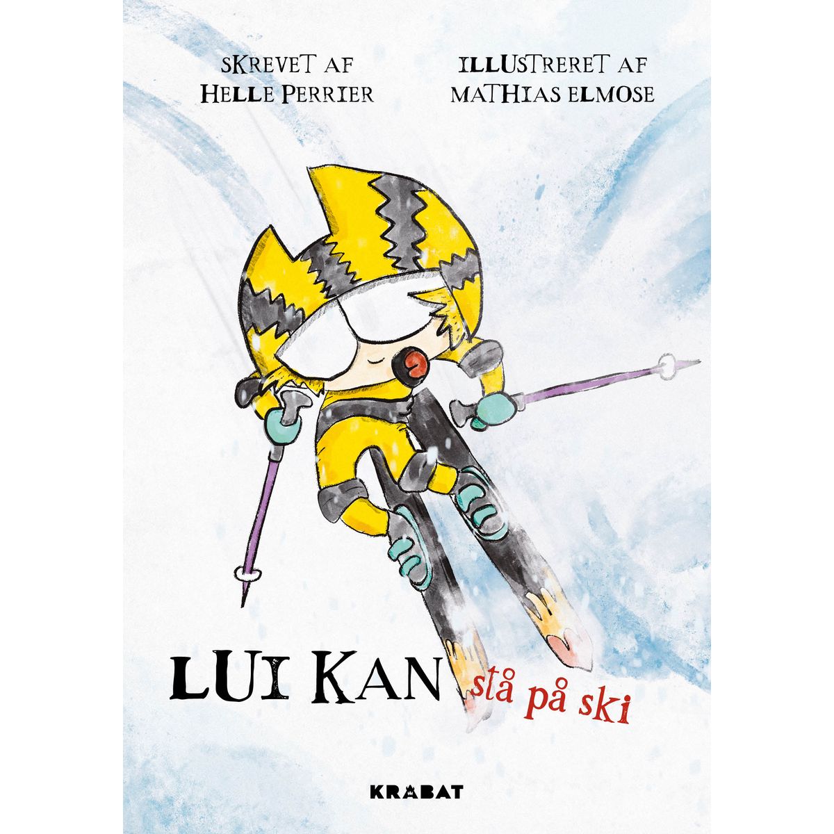 Lui kan stå på ski