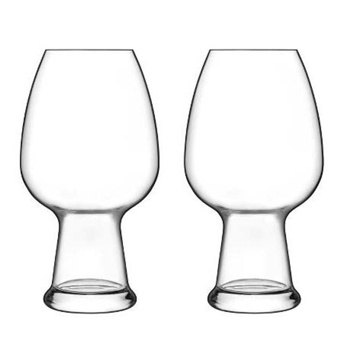 Luigi Bormioli - Birrateque Ølglas hvede Dia 10,2 x 18,8 cm 78 cl 2 stk. Klar