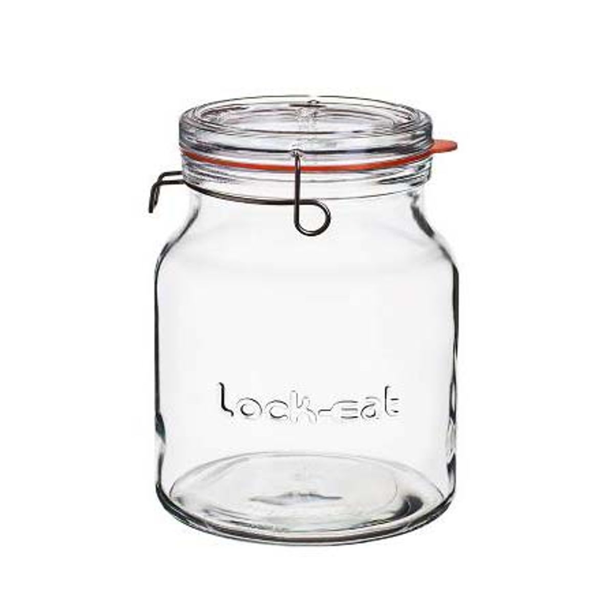 Luigi Bormioli - Lock Eat Sylteglas med patentlåg buttet Dia 14,5 x 19 cm 2 liter Klar