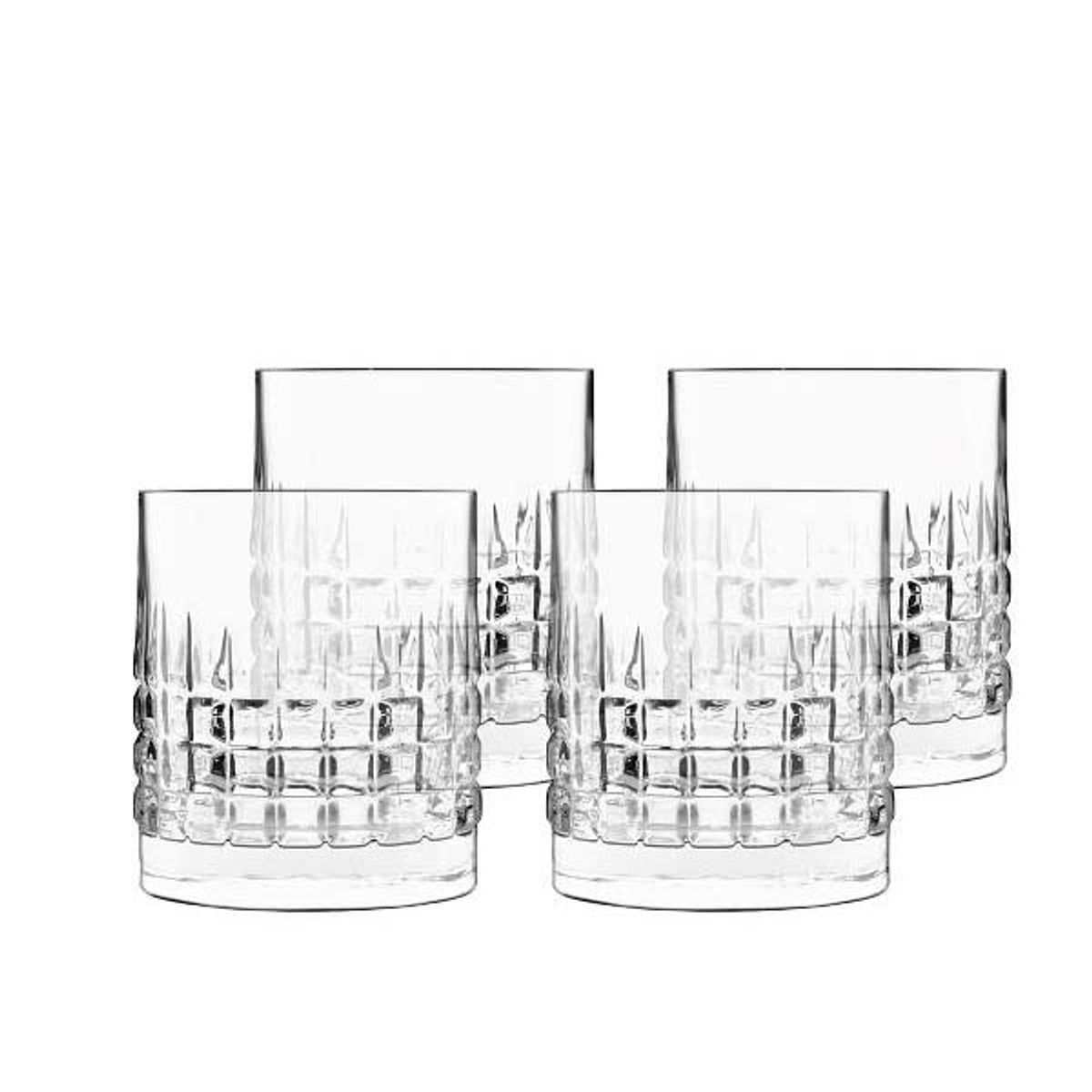 Luigi Bormioli - Mixology charme Vandglas/whiskyglas 10 cm 38 cl 4 stk. Klar