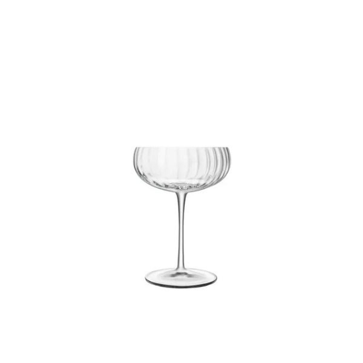 Luigi Bormioli Optica Champagne Coupe Glas 30 Cl.