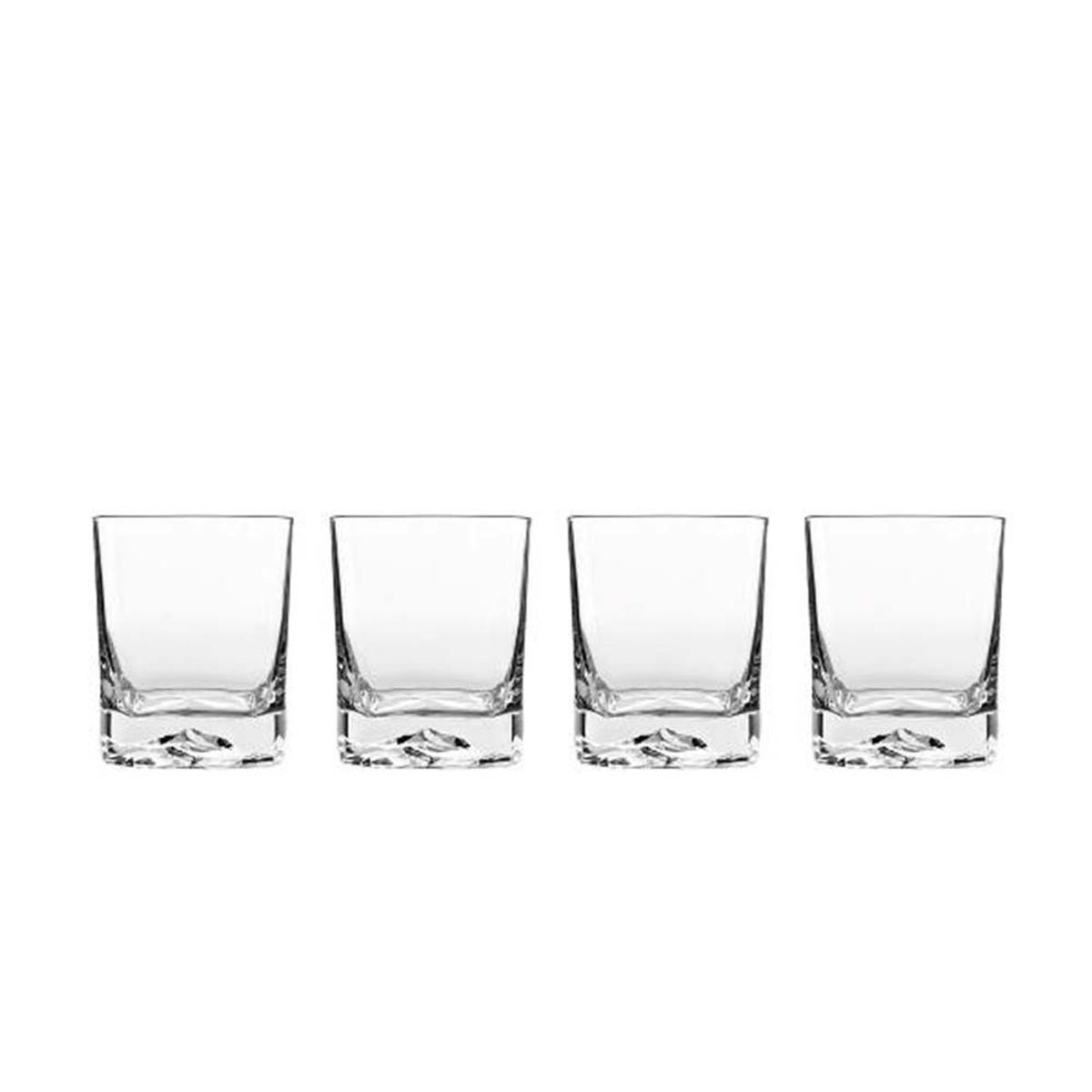 Luigi Bormioli - Strauss rocks Vandglas/whiskyglas 10,2 cm 40 cl 4 stk. Klar