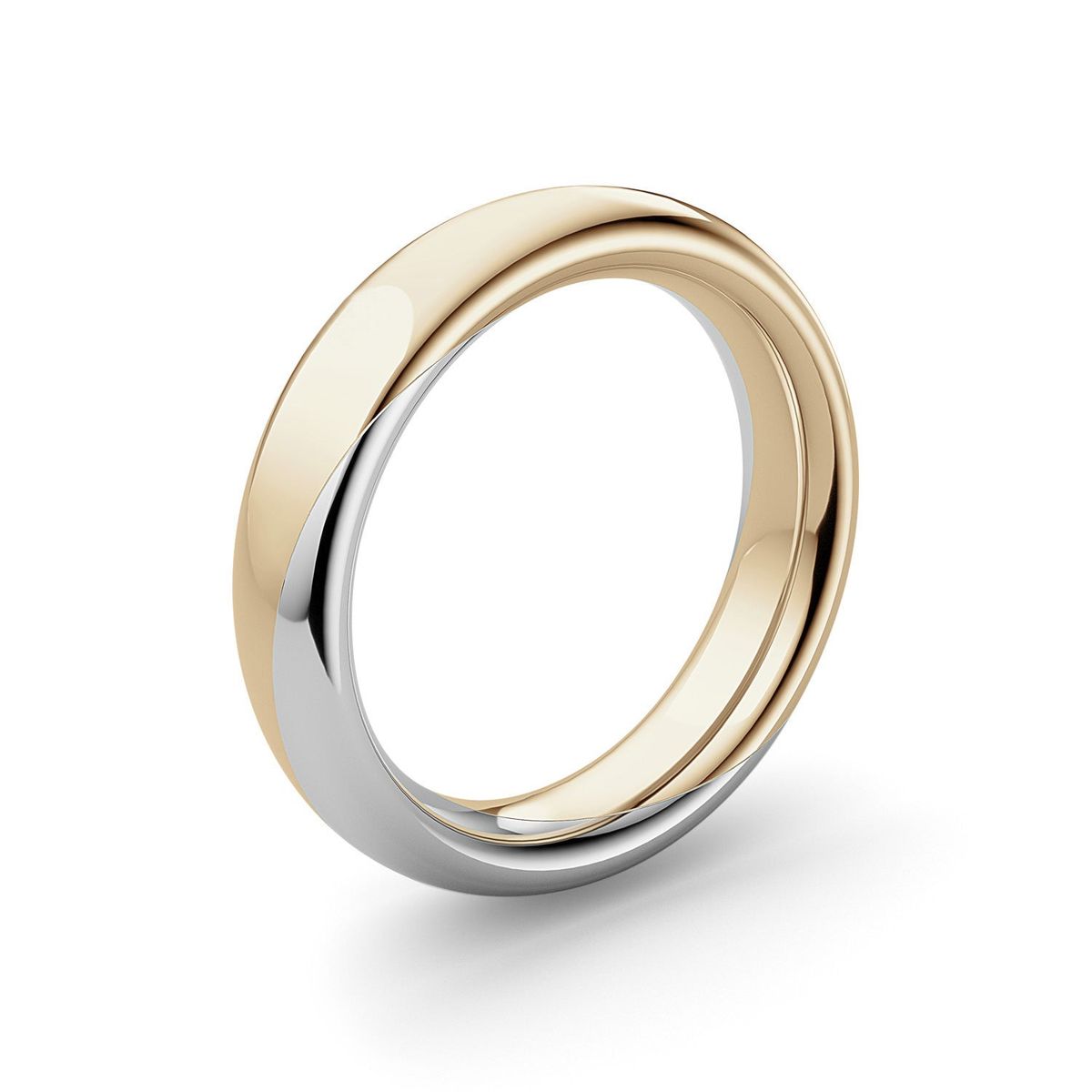 Luis & Freya - Eternity ring 5 mm guld/hvidguld Hvidguld