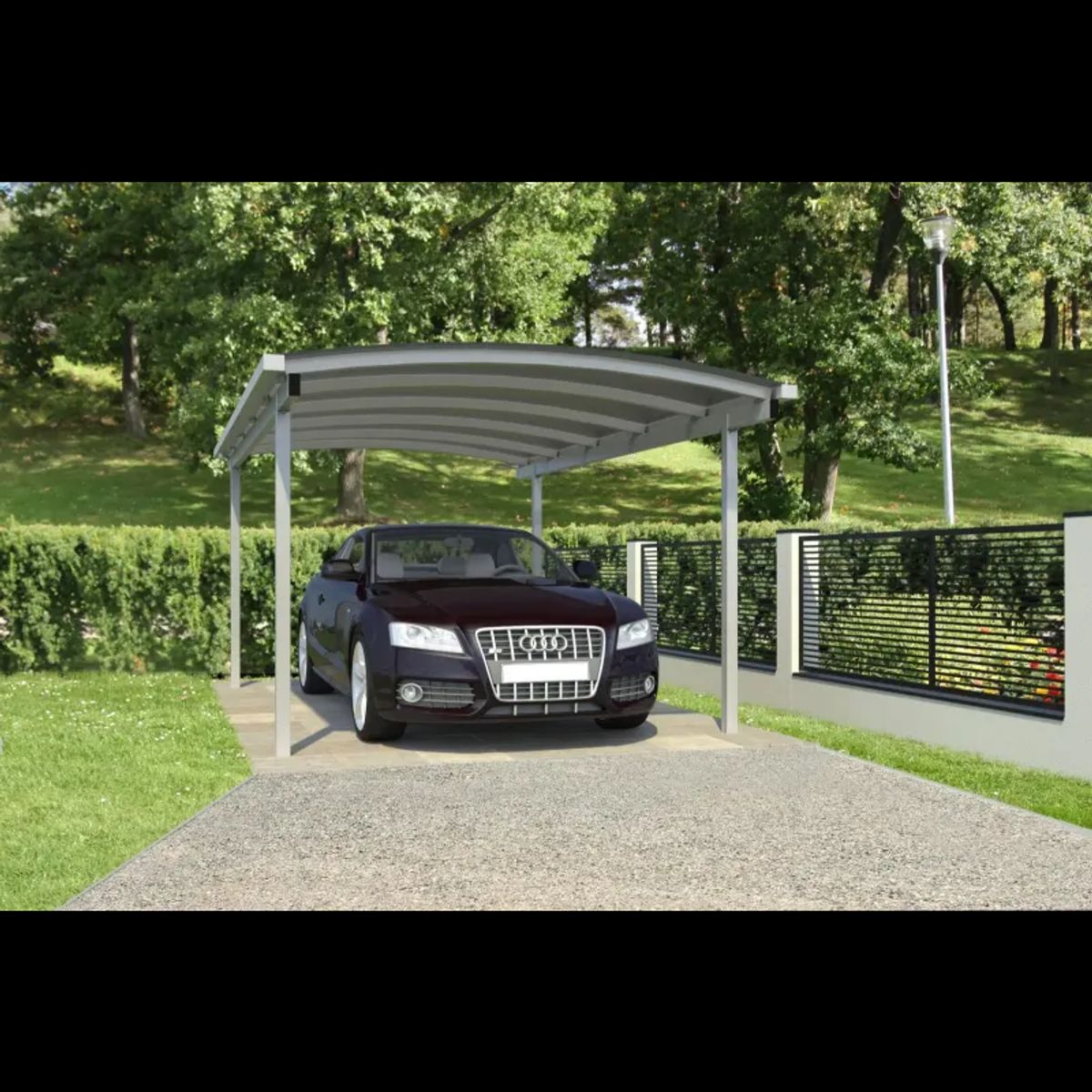 Luksus Stålcarport