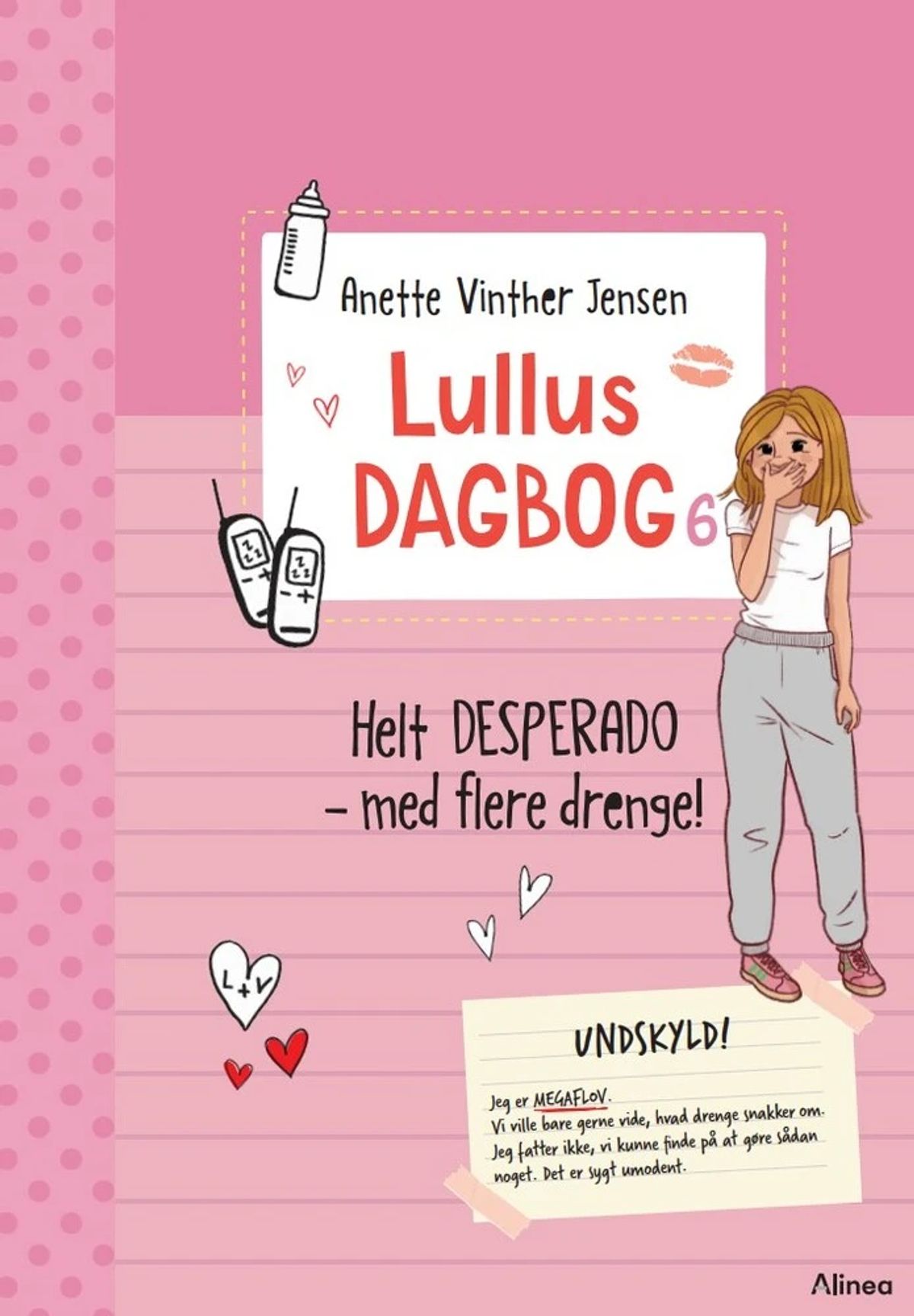 Lullus dagbog 6, Helt desperado - med flere drenge! Rød Læseklub