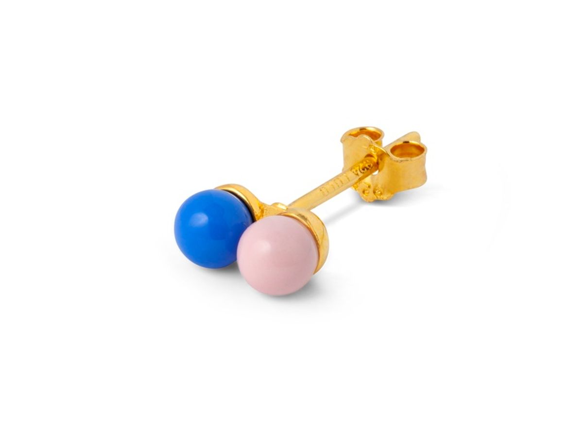 LULU Copenhagen Double Color Ball - Blue/Light Pink