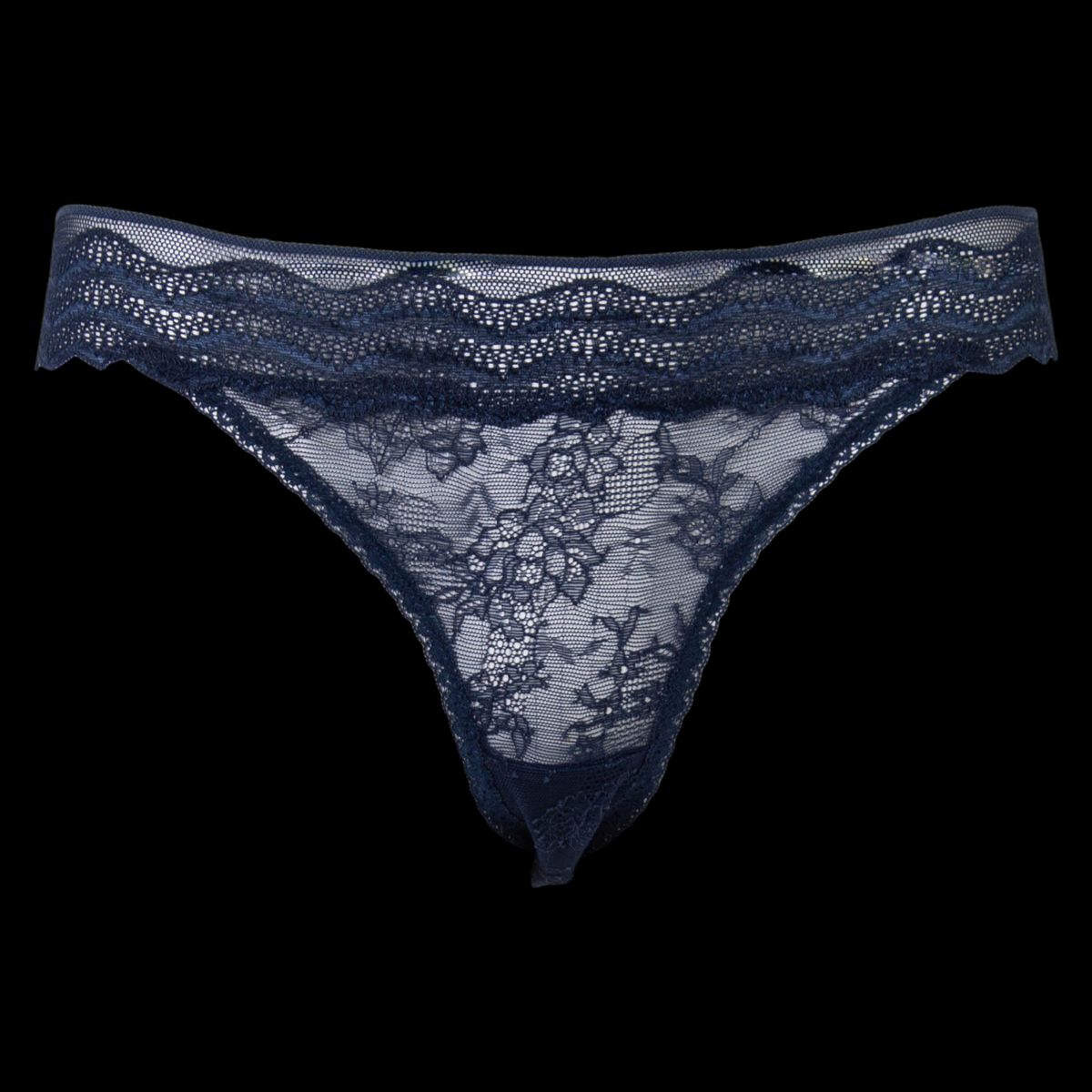 Lulu's Drawer Leah Dame Trusser - Navy - L