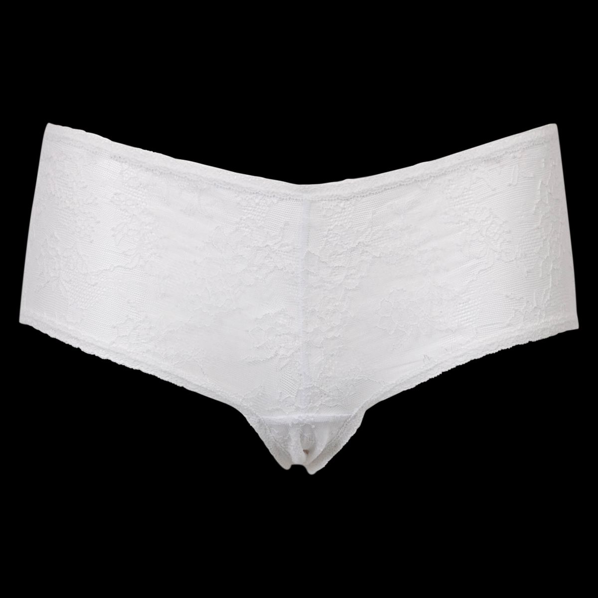 Lulu's Drawer Leah Dame Trusser - White - XL