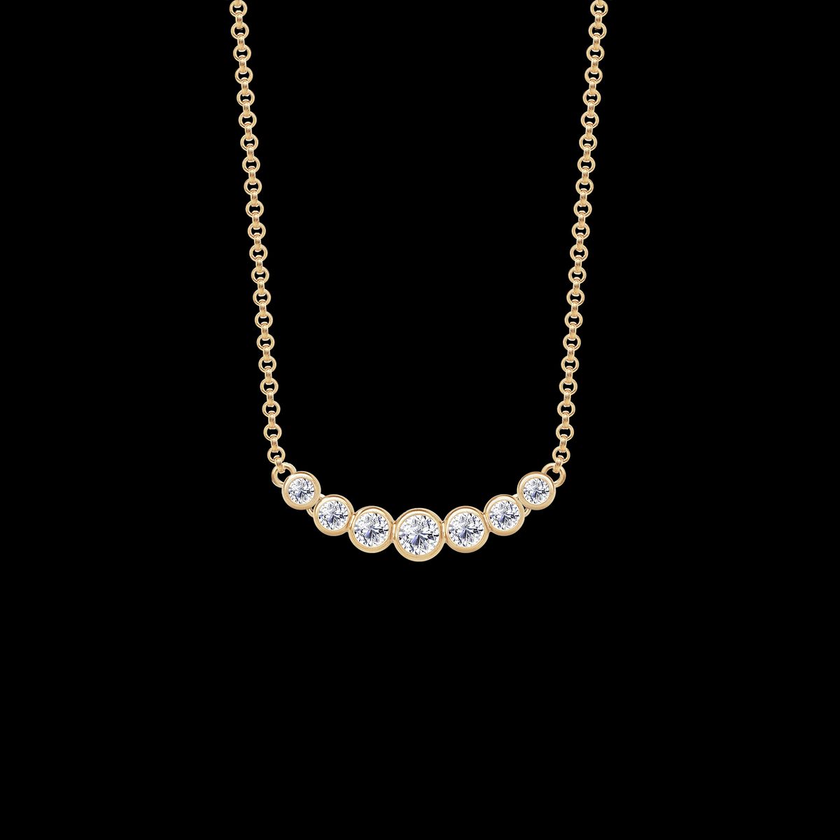 Lumen Necklace Top Wesselton Diamond