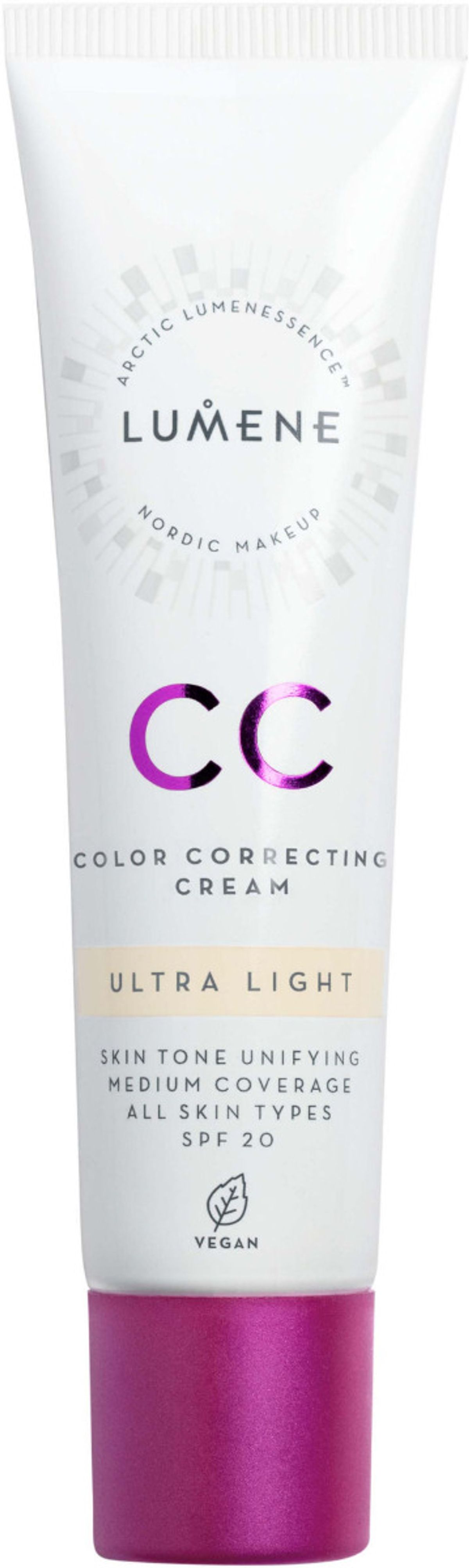 Lumene color correcting cream ultra light SPF20 30ml