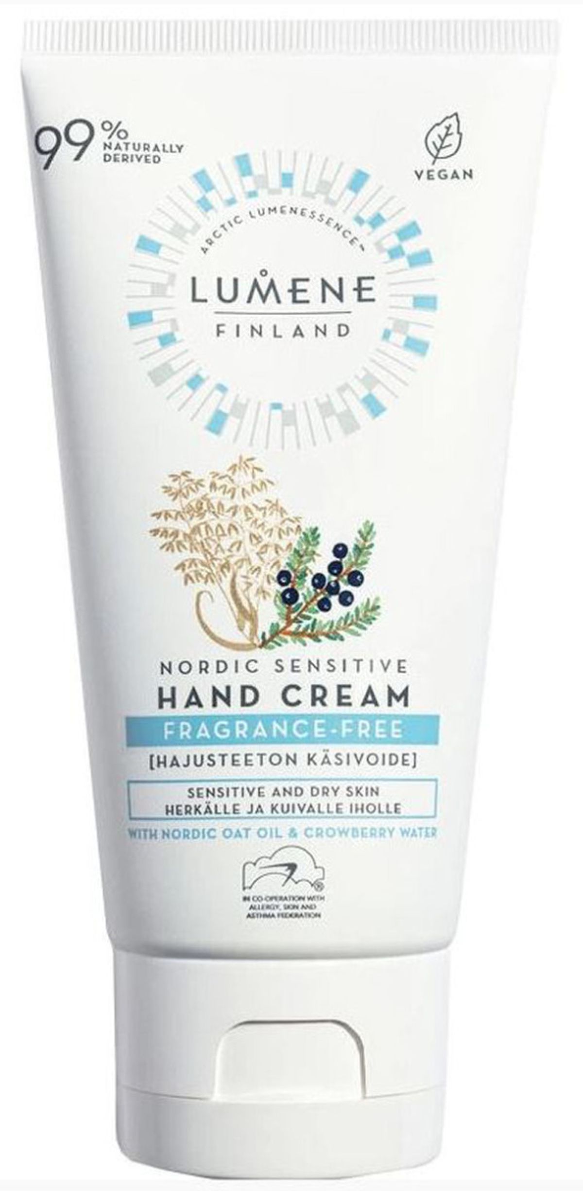 Lumene finland nordic sensitive hand cream 75ml