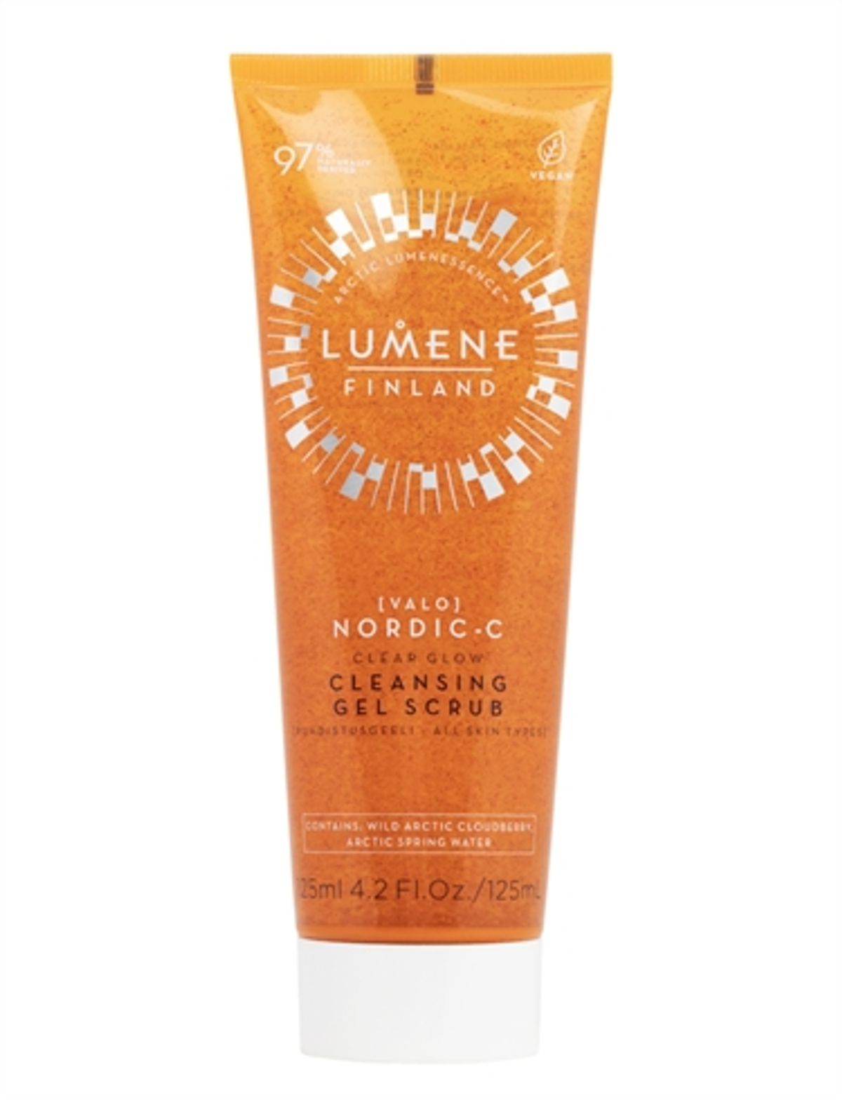 Lumene Nordic-C Clear glow cleansing gel scrub 125 ml