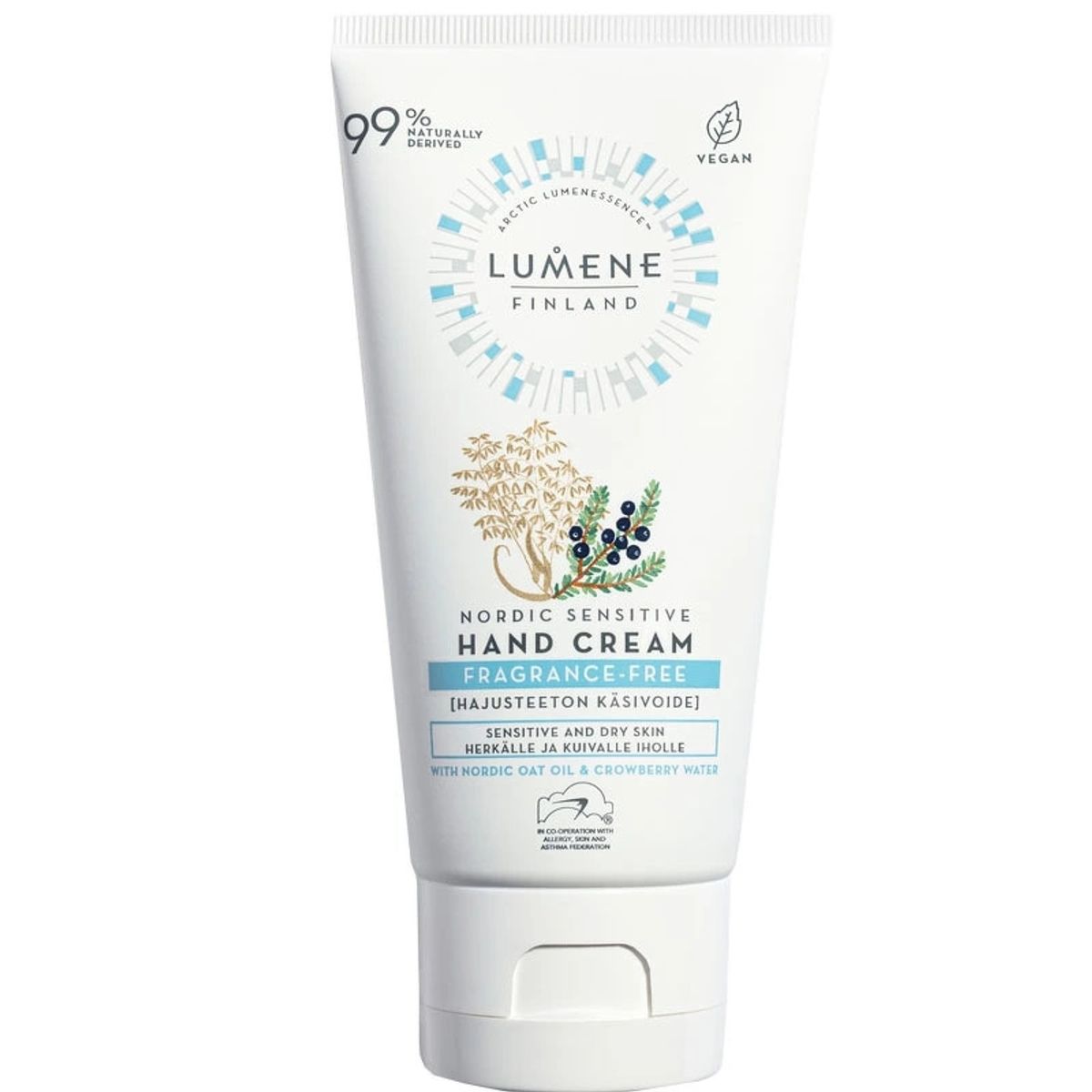 Lumene Nordic Sensitive Nordic Sensitive Fragrance-Free Hand Cream 75 ml