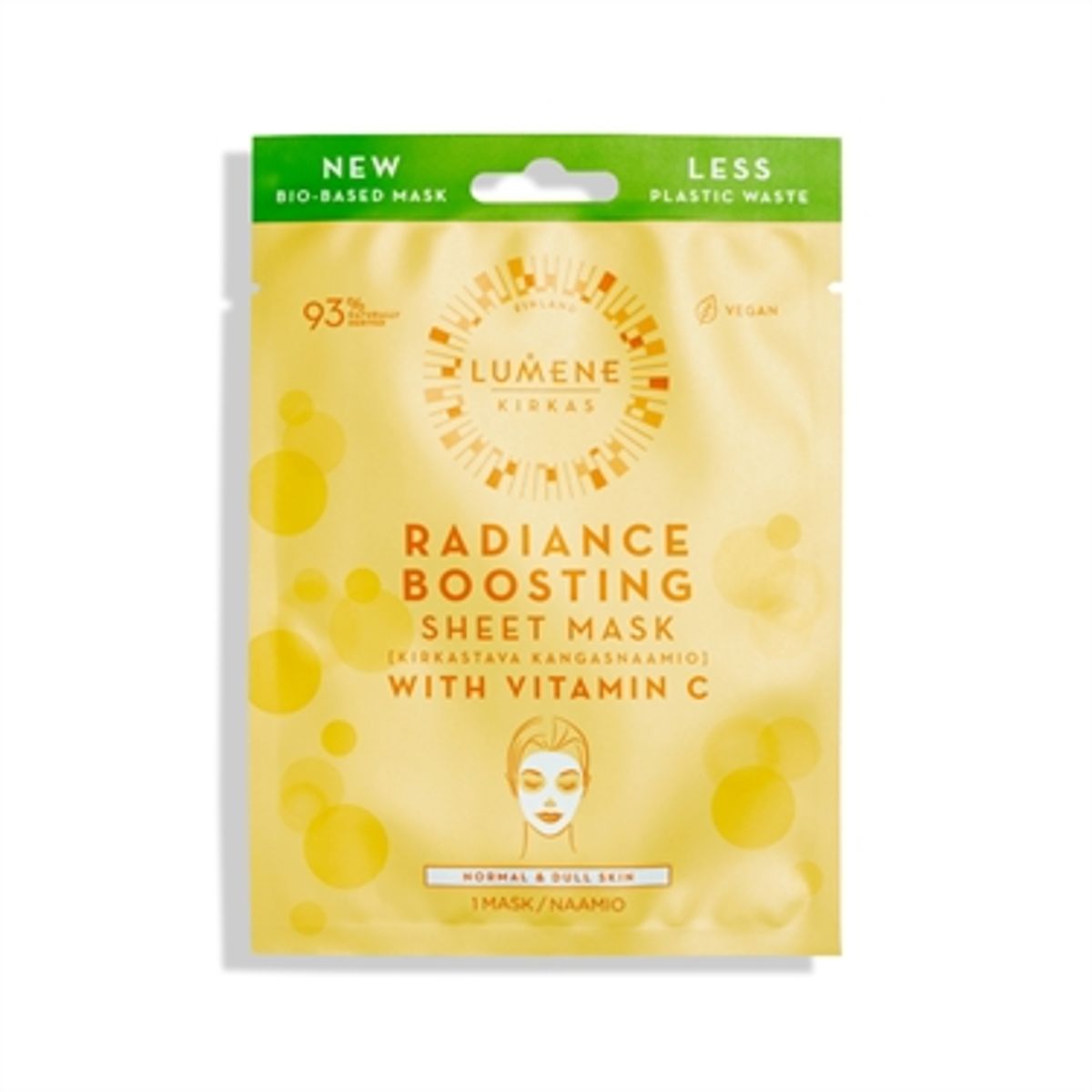 Lumene Radiance Boosting Sheet mask 5 ml