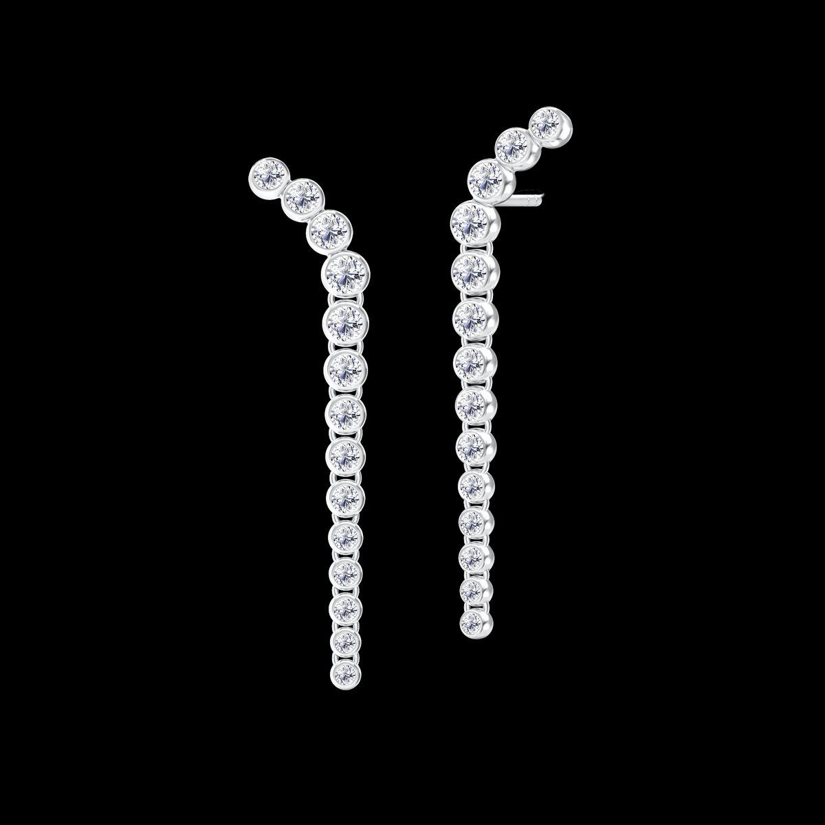 Lumi Earring Top Wesselton Diamond