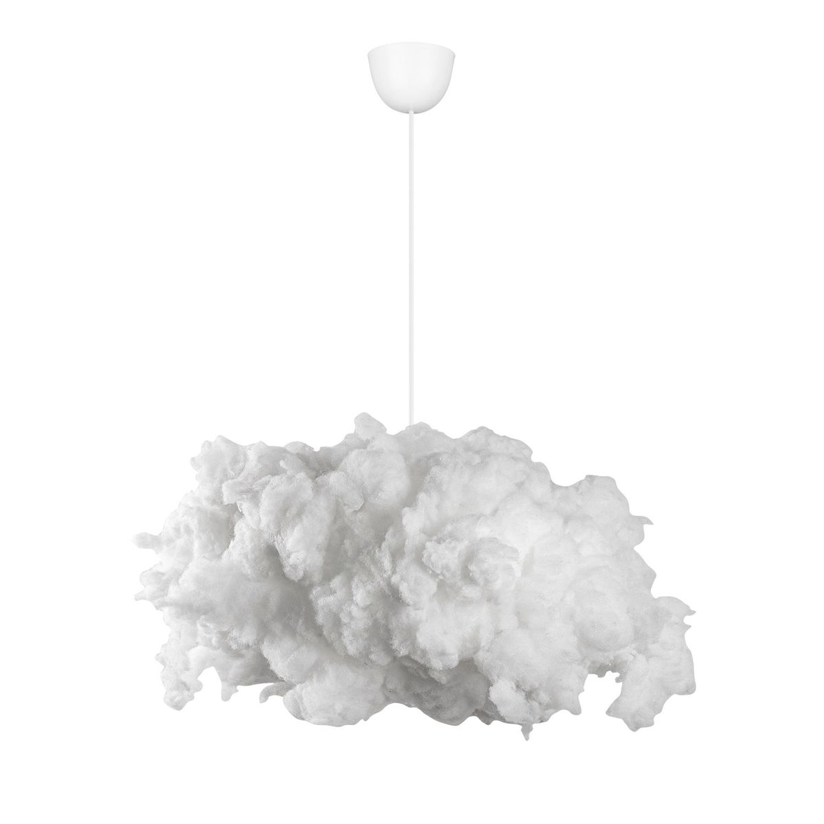 LUMI Serenity loftlampe - hvid bomuld