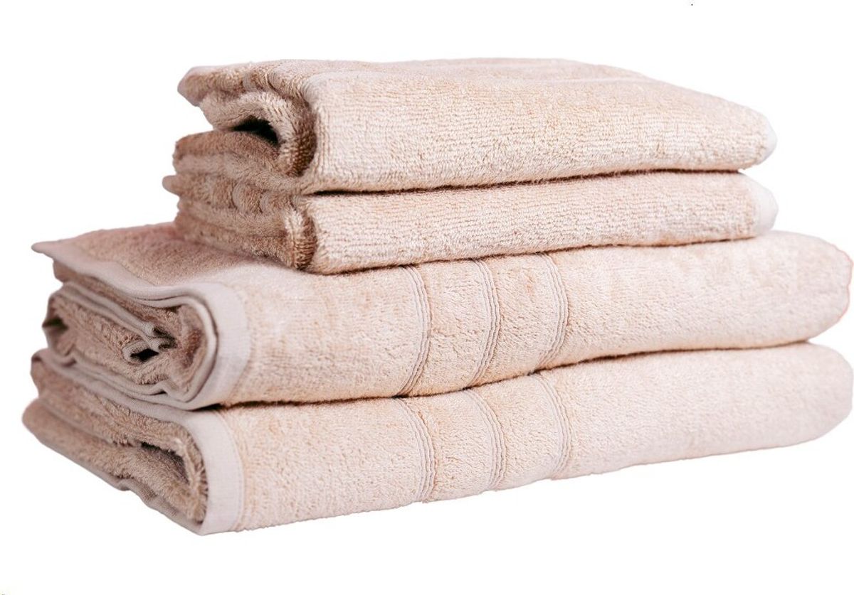 Luna Sleep - Bamboo Towels 4 Pack - Beige