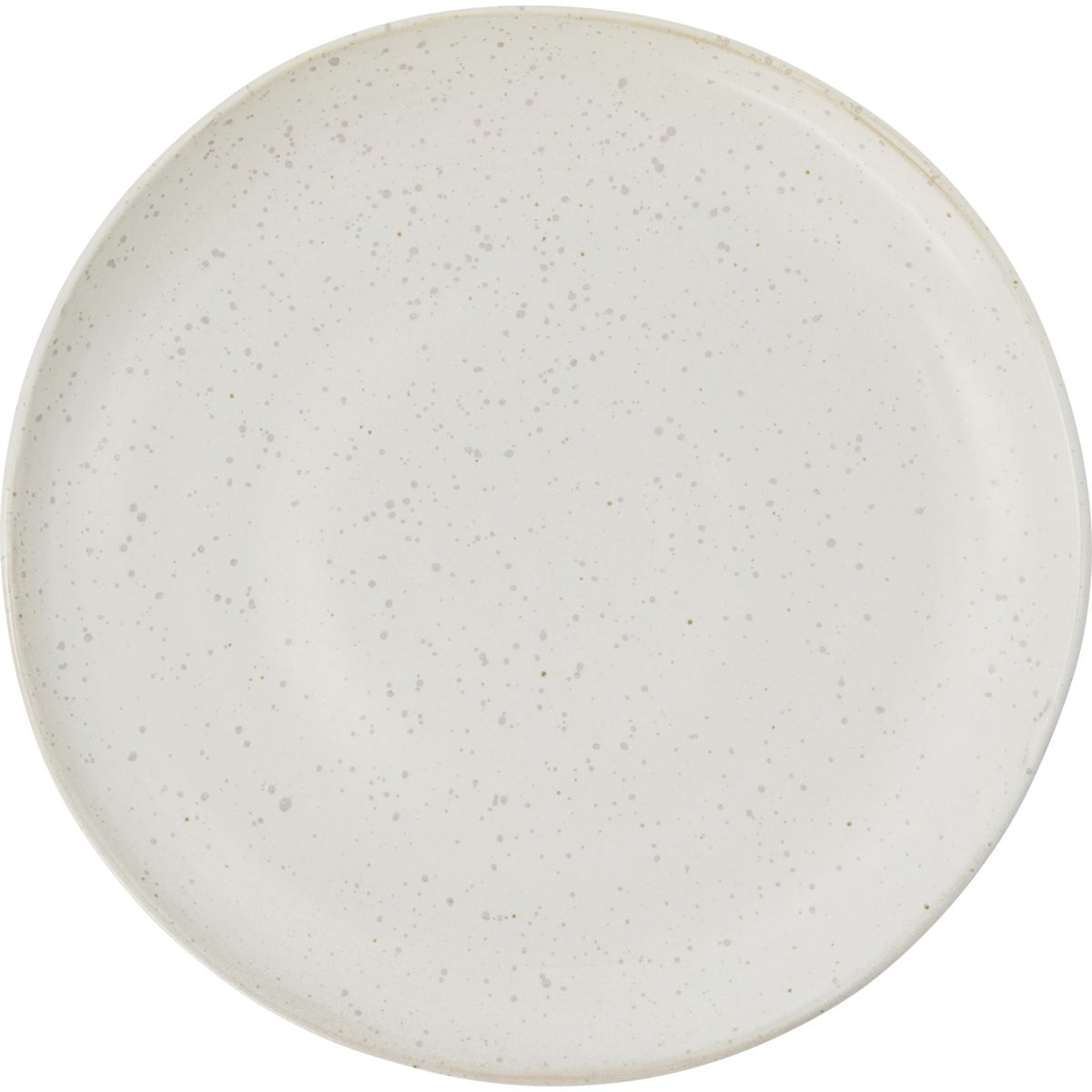 Lunch plate, HDPion, Grey;White - h: 3 cm, dia: 21.5 cm / Grå/Hvid