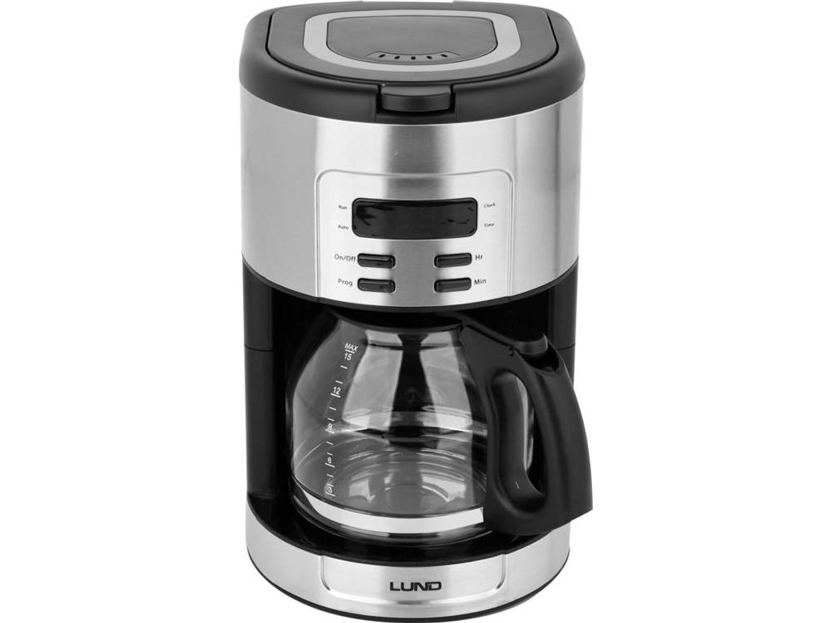 LUND Kaffemaskine 1000W med timer