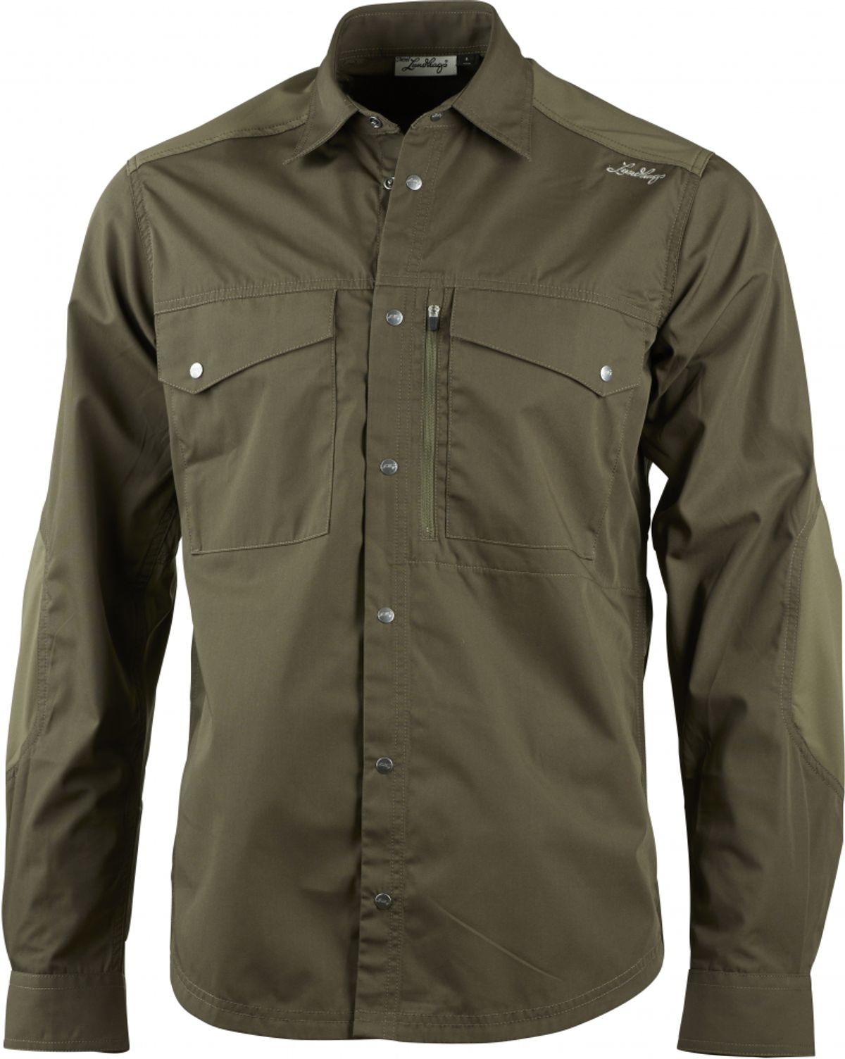 Lundhags Aumen LS Shirt Regular Tea green - L