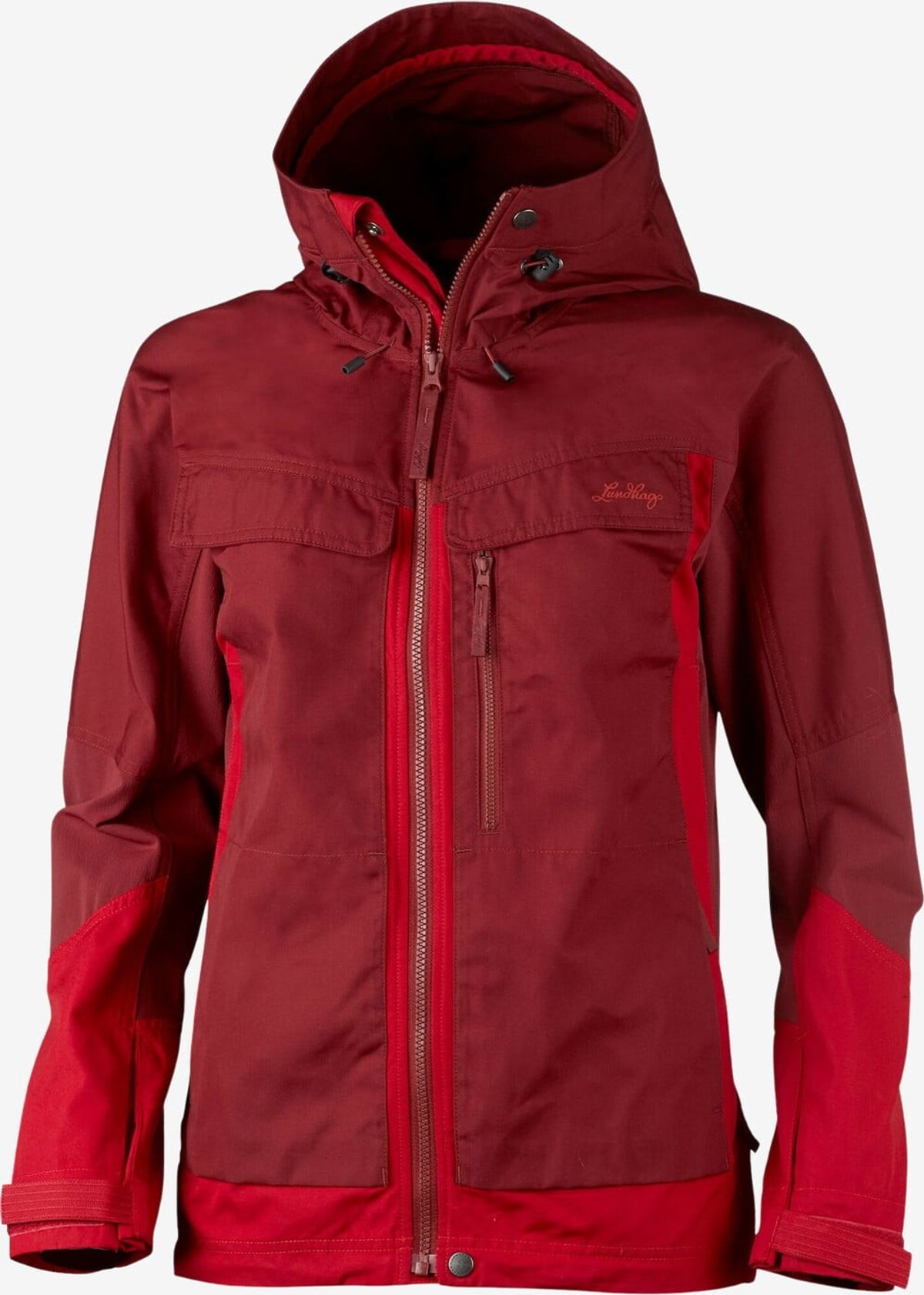 Lundhags - Authentic damejakke (Red) - XL