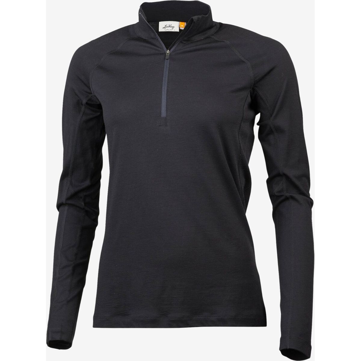 Lundhags - Gimmer Merino Lt dame 1/2 Zip (Black) - M