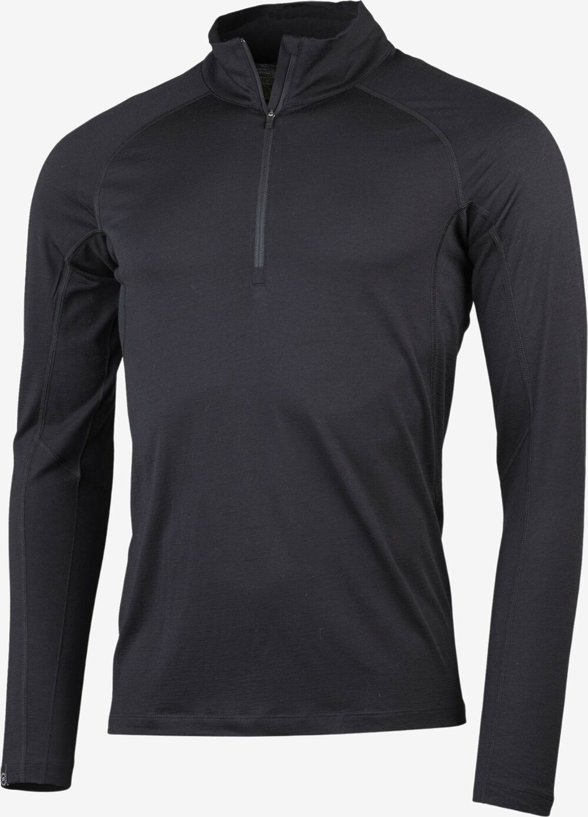 Lundhags - Gimmer Merino Lt Ms 1/2 Zip (Black) - M