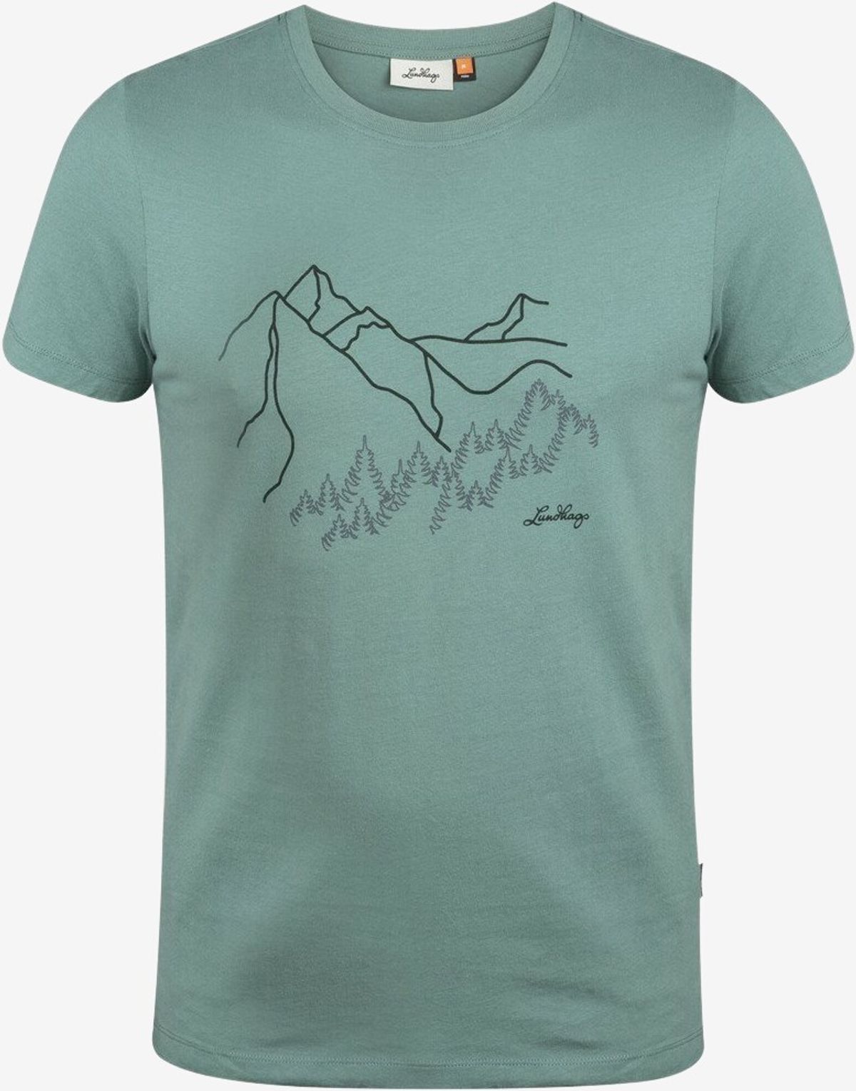 Lundhags - Mountain t-shirt (Grøn) - 2XL