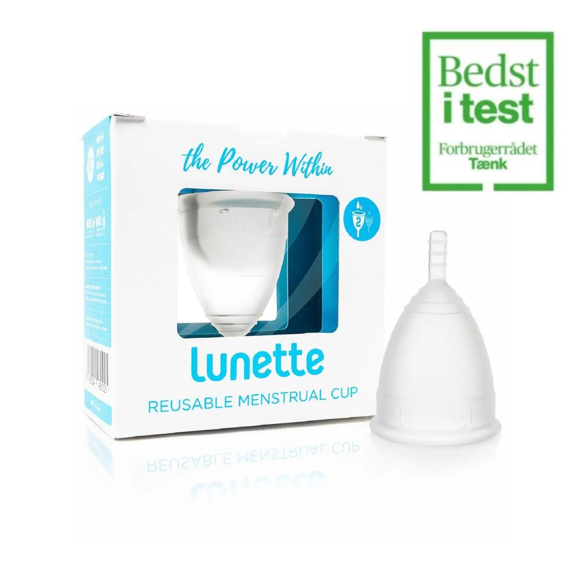 Lunette menstruationskop - Clear - str 2