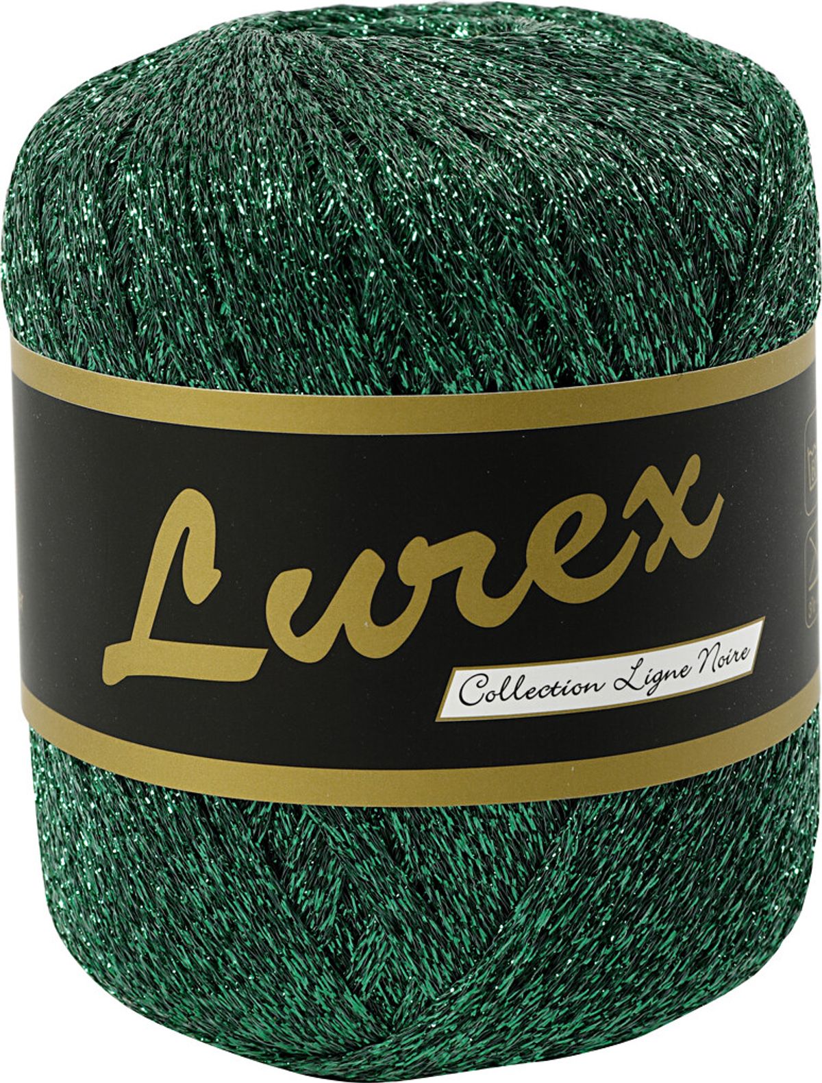 Lurex Garn - L 160 M - Grøn - 25 G