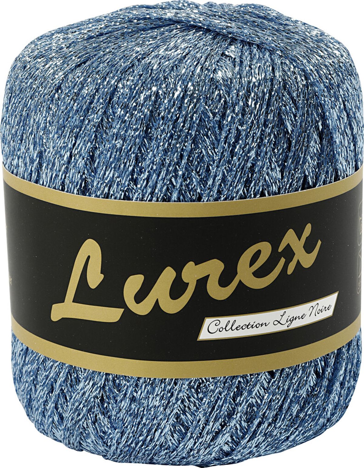 Lurex Garn - L 160 M - Lyseblå - 25 G