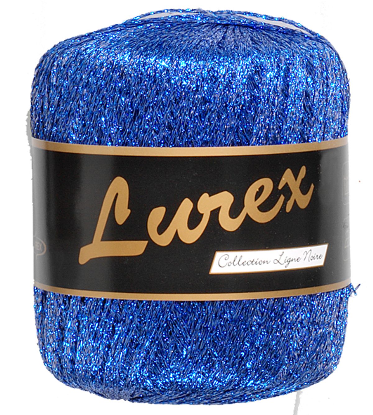 Lurex glimmergarn, mørk blå, 25 g, nr. 6