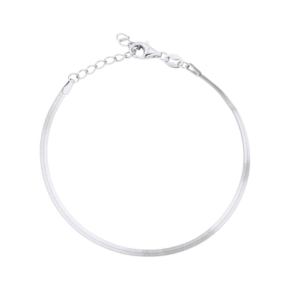 LuvaLu Jewellery - Petit Évry armbånd, 16+3cm Sølv sterlingsølv