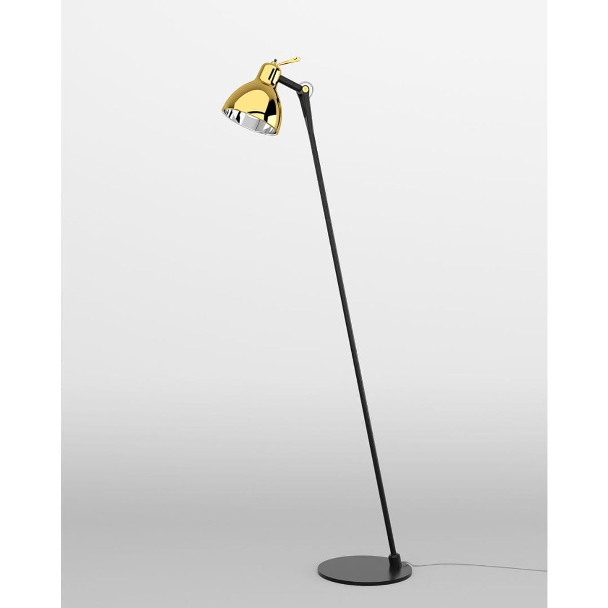 Luxy Glam F0 Gulvlampe Guld - Udstillingsmodel -Rotaliana