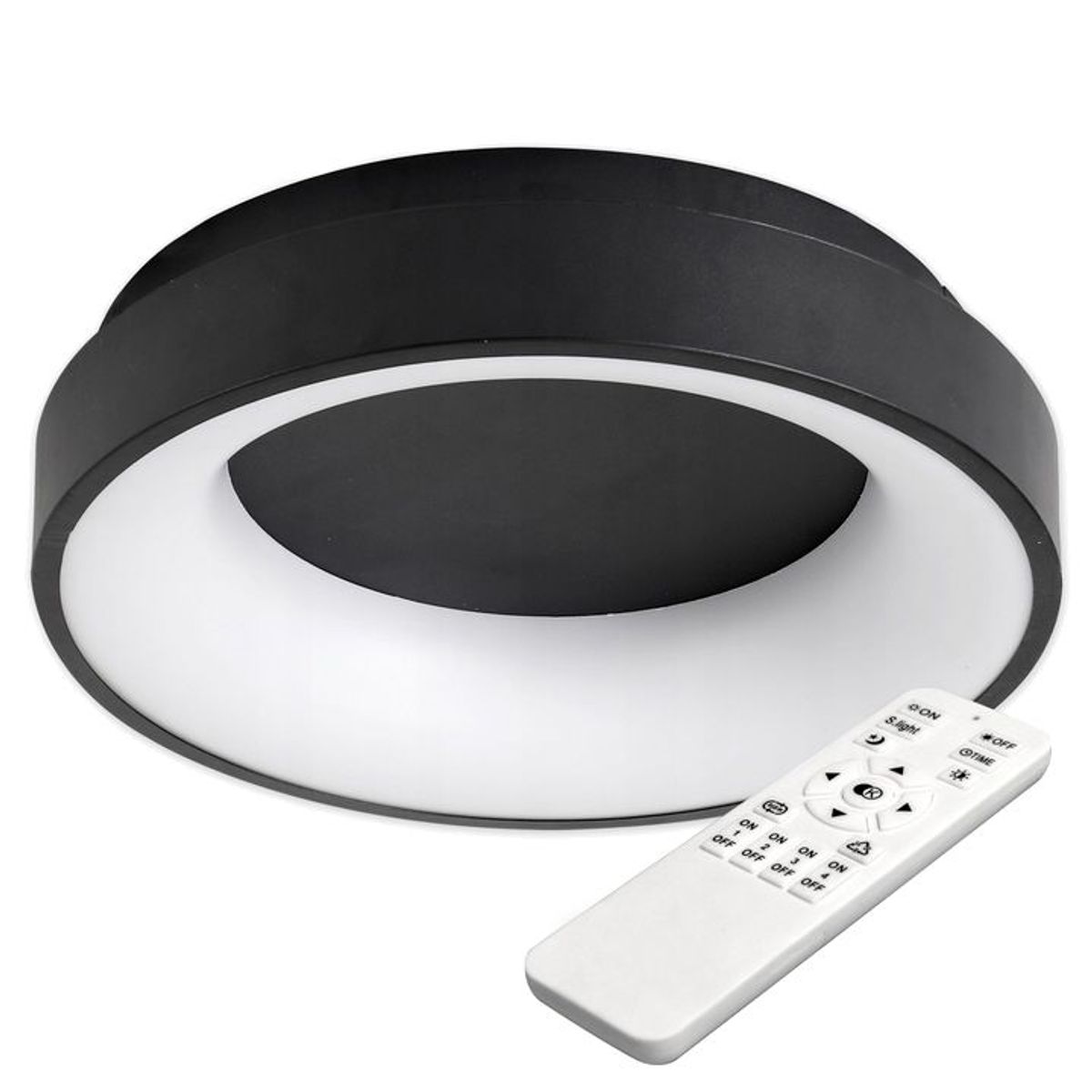 Lvt Led Nova Plafond m. Fjernbetjening Ø40