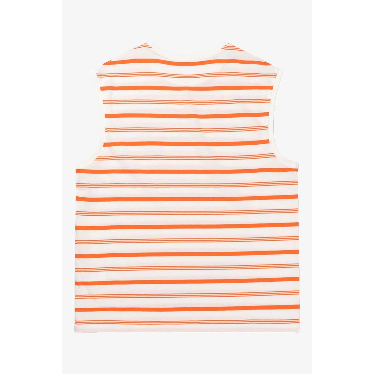 Lydia Stripe Top - Dusty Orange - Wood Wood - Stribet XS