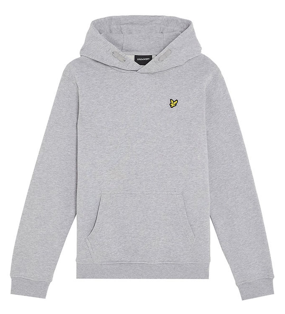 Lyle & Scott Hættetrøje - Light Grey Marl