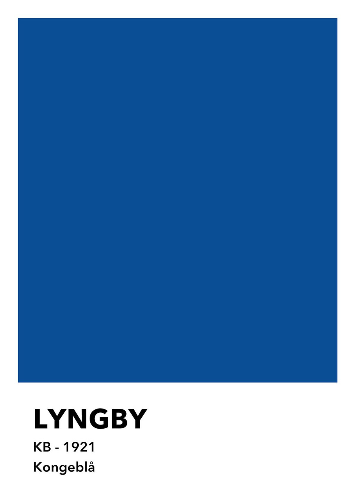 Lyngby - Kongebl? af Ol? Ol?